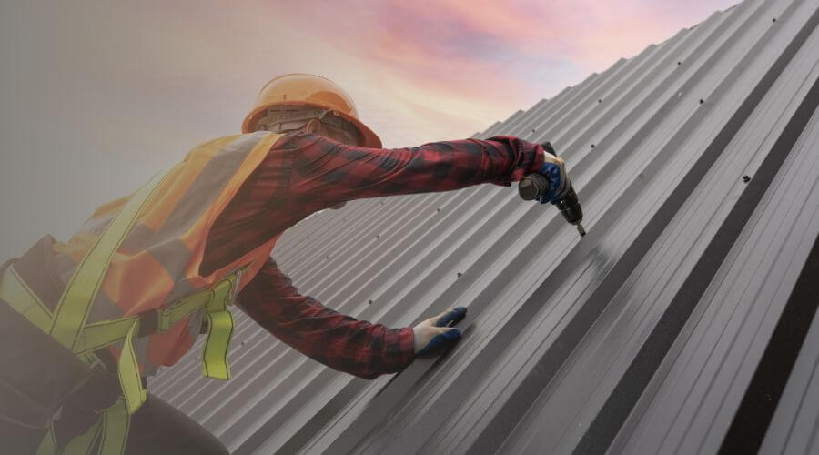 Professional metal roof installation in Morocco, IN